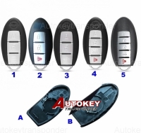 For Nissan/Infiniti Smart Key case