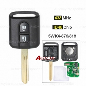 For Nissan Remote Key