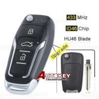 For opel flip remote key