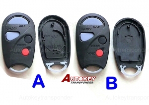 For  NISSAN remote case 4 button