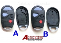 For  NISSAN remote case 4 button