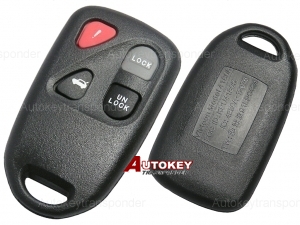 For Mazda 4button remote/case