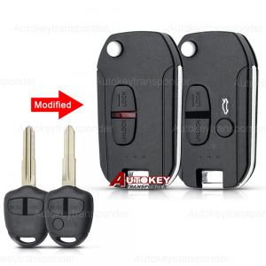 Mitsubishi flip key shell