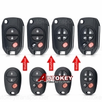 Flip Remote Control Key for Toyota Sienna Tacoma HIGHLANDER SEQUOIA