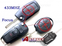 For  ford flip remote key 434mhz