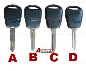 For Hyundai Accent 1button Remote Key(433MHz)