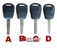 For Hyundai Accent 1button Remote Key(433MHz)