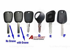 For Peugeot transponder Key