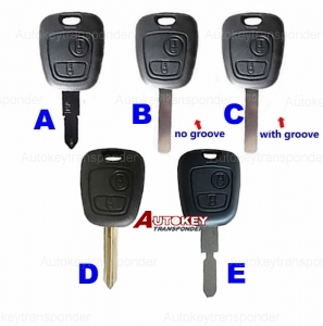 For Peugeot remote key 433MHZ