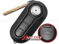  3btn Flip Remote Key For Peugeot Boxer (Marelli BSI)