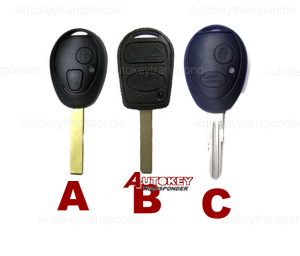 For Bmw/Land Rover 2button Remote Key 