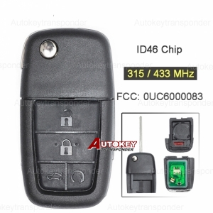 Pontic remote key 