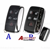 For Jaguar 4+1 Button Smart Card