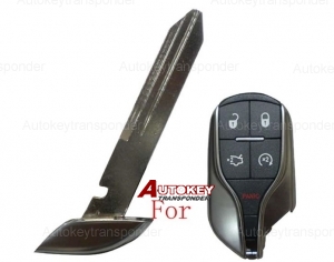 For Maserati emergency key blade