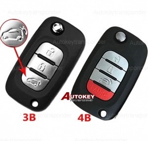 For OEM Mercedes Benz Smart 3button Flip Key