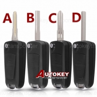 For opel flip remote key