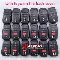 2/3/4/5/6Buttons Car Key Shell For Toyota Harrier Land Cruiser