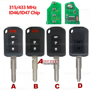 Remote Key For Mitsubishi Outlander Lancer