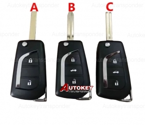 For Toyota  Flip Remote Key shell