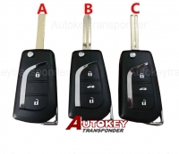 For Toyota  Flip Remote Key shell