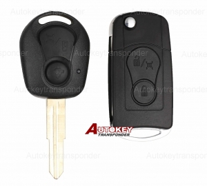 for SSANGYONG 3button flip key shell