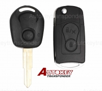 for SSANGYONG 3button flip key shell