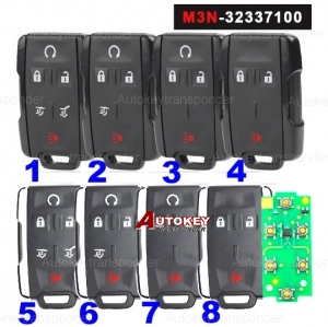 Silverado Keyless Entry Remote Smart Key FOB for GMC/Chevrolet 