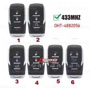 (433Mhz) OHT-4882056 Smart Key For Dodge Ram 1500 Pickup