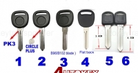 For Cadillac transponder chip key