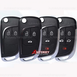  Modified Flip Folding Remote Key Case Shell For Chevrolet Lova/Aveo/Cruze For Buick