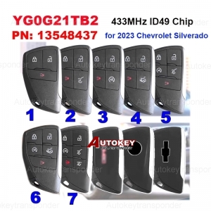  (433MHz) HUFGM2718 YG0G21TB2 Smart Key For Chevrolet Suburban Tahoe