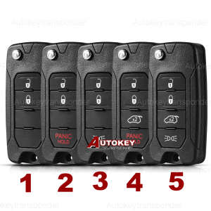 Remote Car Key Cover Flip Key For Jeep Renegade Compass Patriot Liberty 2016 Interior Accessories