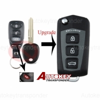 Remote car key case for HYUNDAI Sonata Genesis Coupe Remote Fob SV Blank Left Blade Key Case