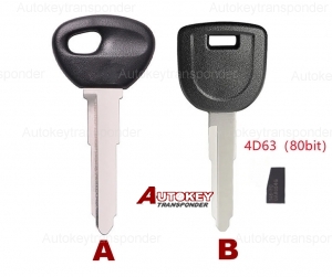 For  Mazda Transponder key (new style) 4d63+