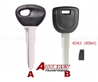 For  Mazda Transponder key (new style) 4d63+