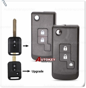 Flip remote key shell for Nissan