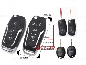 For ford focus Remote Flip Key