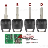 For Opel 2Button Remote key
