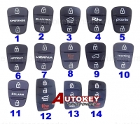 for hyundai flip key pad