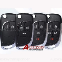  Modified Flip Folding Remote Key Case Shell For Chevrolet Lova/Aveo/Cruze For Buick